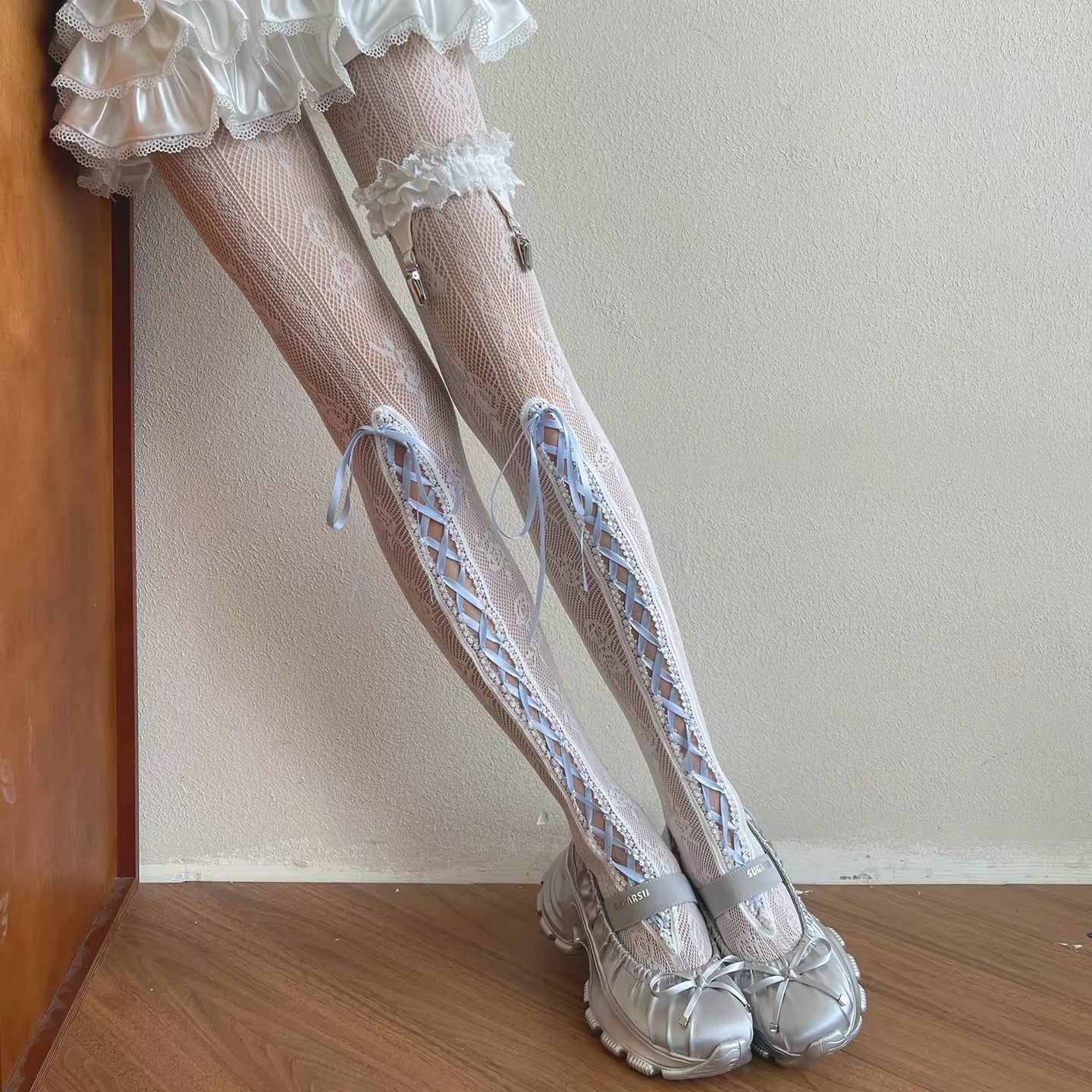 Strap Lace Socks
