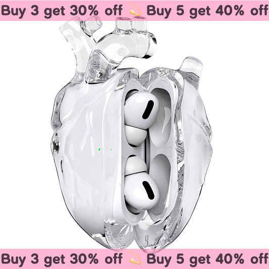 Heart Shape Airpods Case