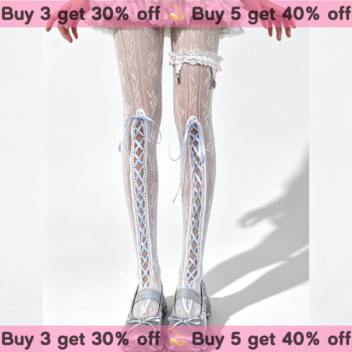 Strap Lace Socks
