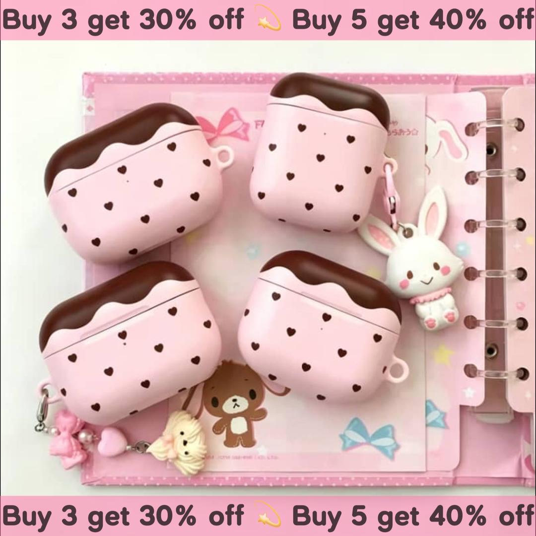 Cute And Sweet Chocolate Earphone Case